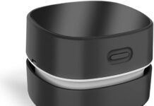 ODISTAR Mini Desktop Vacuum Cleaner for Table Dust (Black AA Battery) ODISTAR Mini Desktop Vacuum Cleaner for Table Dust (Black AA Battery)